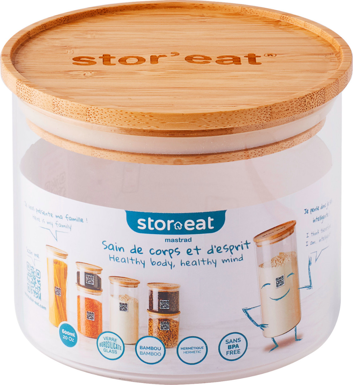 Stor'eat Küchenbehälter 600 ml