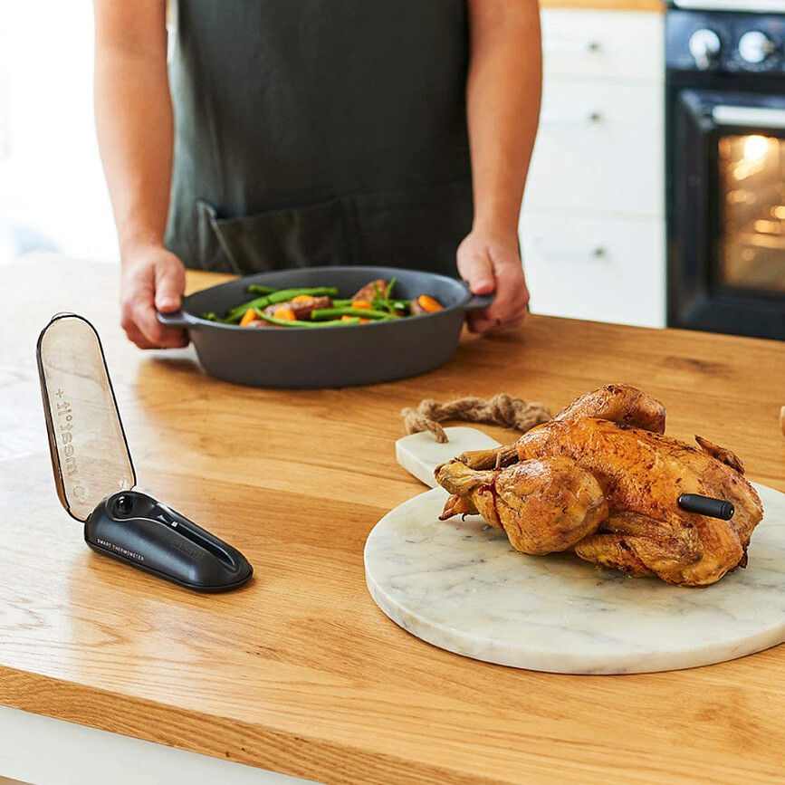 Termómetro para carne Meat It Plus, con estuche