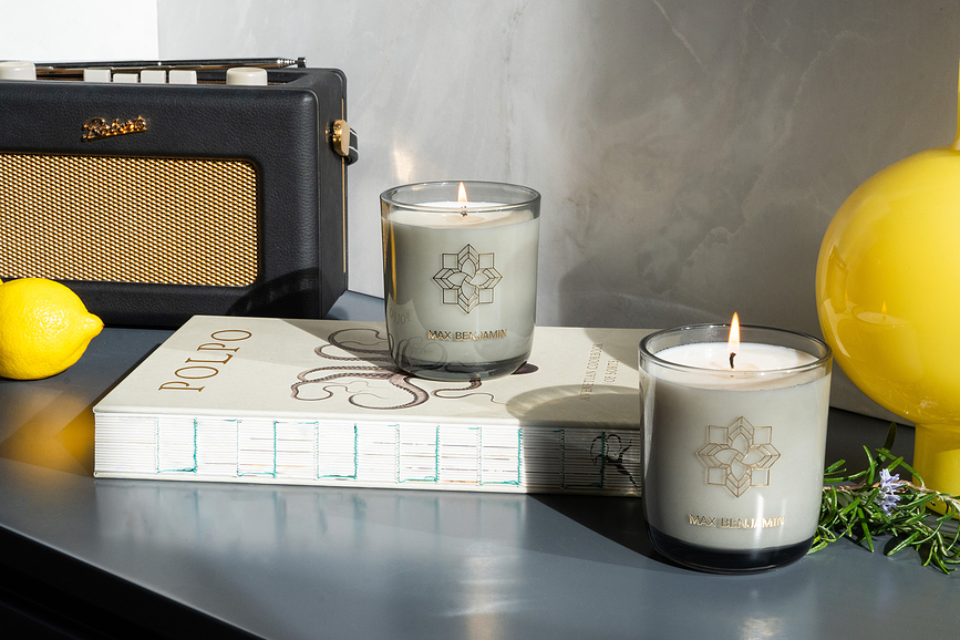 Max Benjamin Bougie Parfumée Lavande Véritable