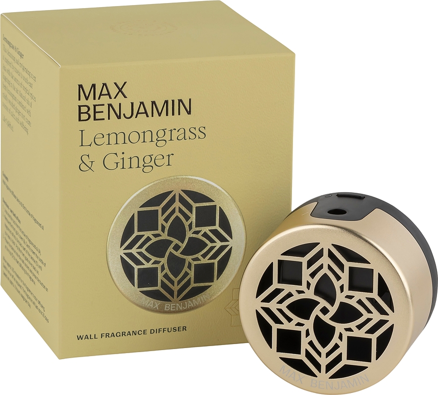 Max Benjamin Diffuseur de Parfum mural, Lemongrass & Ginger