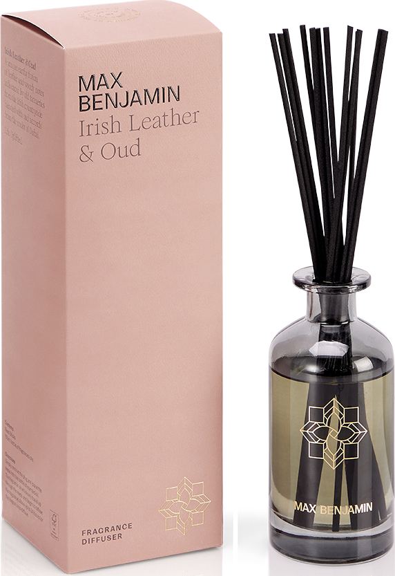 Max Benjamin Irish Leather & Oud Aromadiffusor 150 ml