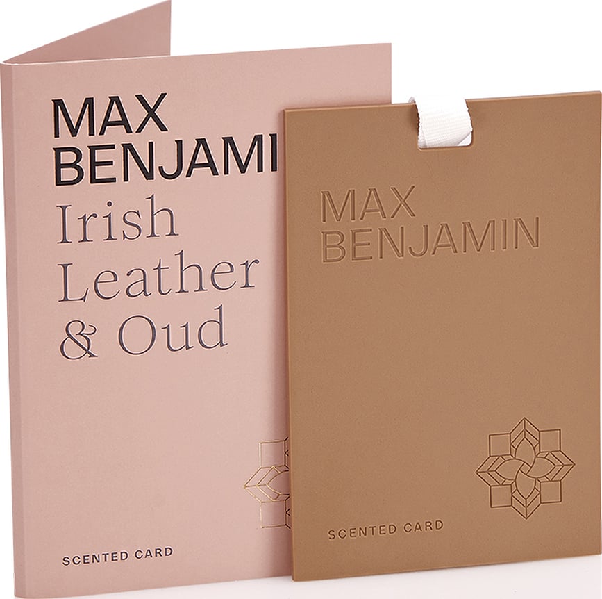 Max Benjamin Irish Leather & Oud Duftkarte