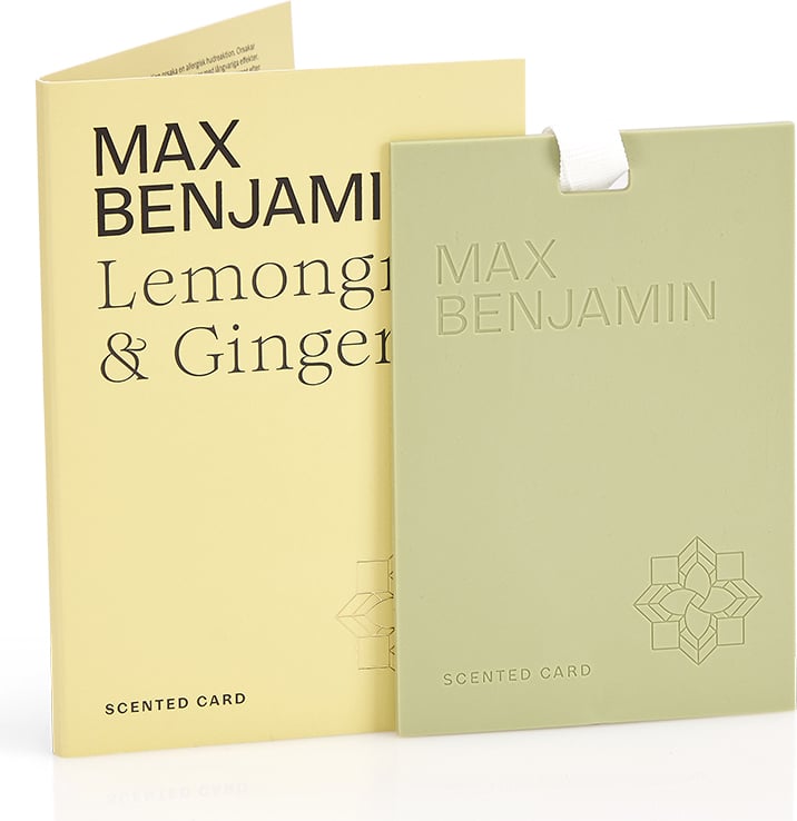 Max Benjamin Lemongrass and Ginger Duftkarte