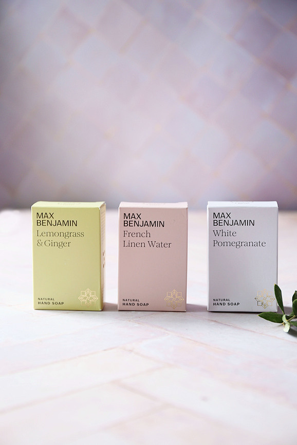 Max Benjamin Savon Solide, Citronnelle et Gingembre