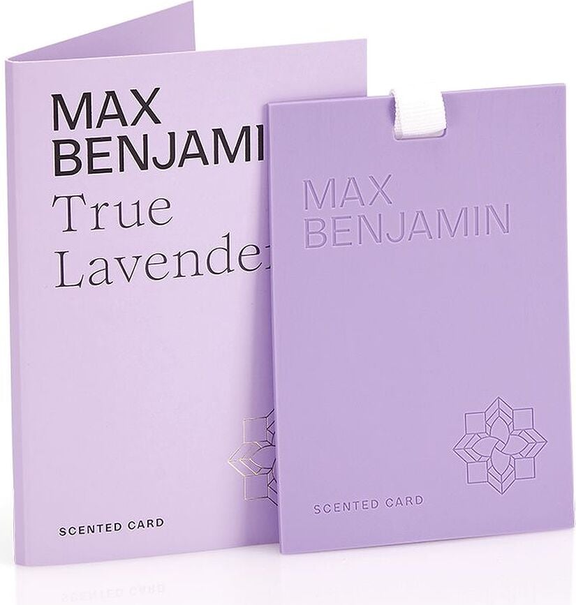 Max Benjamin True Lavender Duftkarte