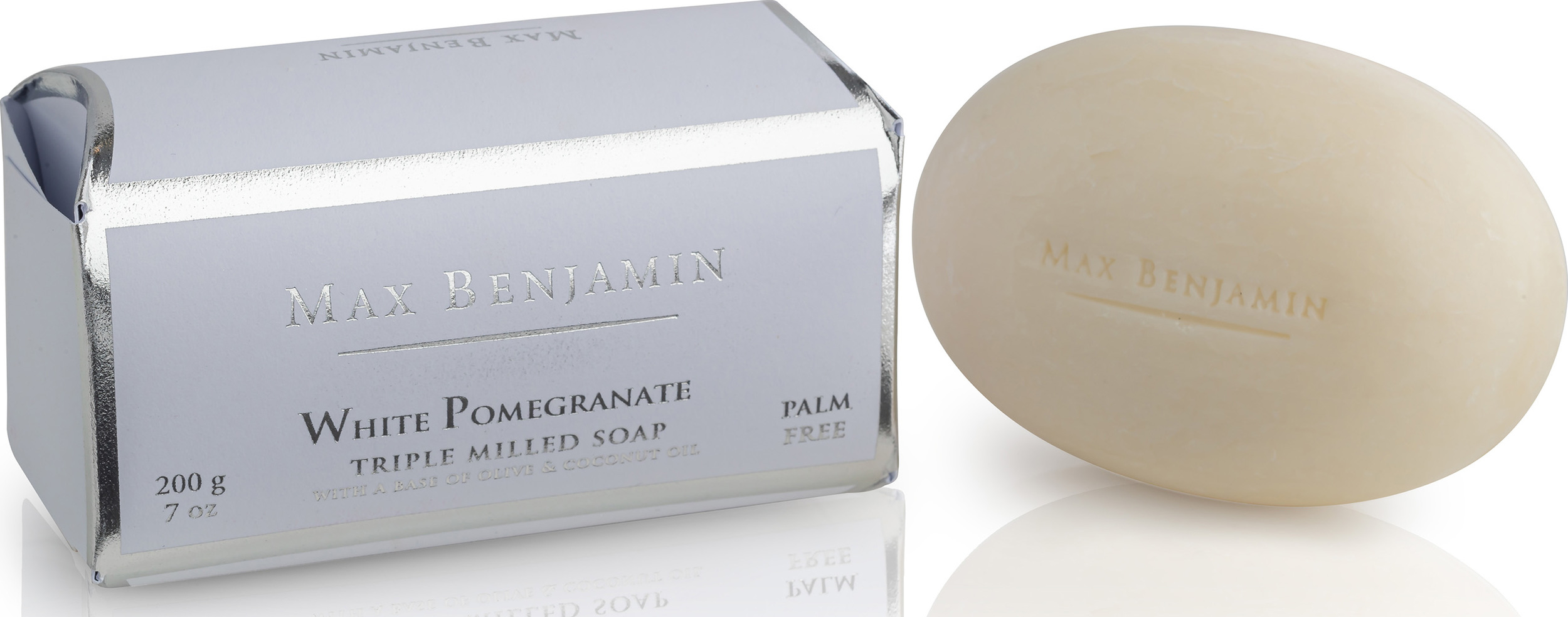 Mydło w kostce Max Benjamin White Pomegranate owalne