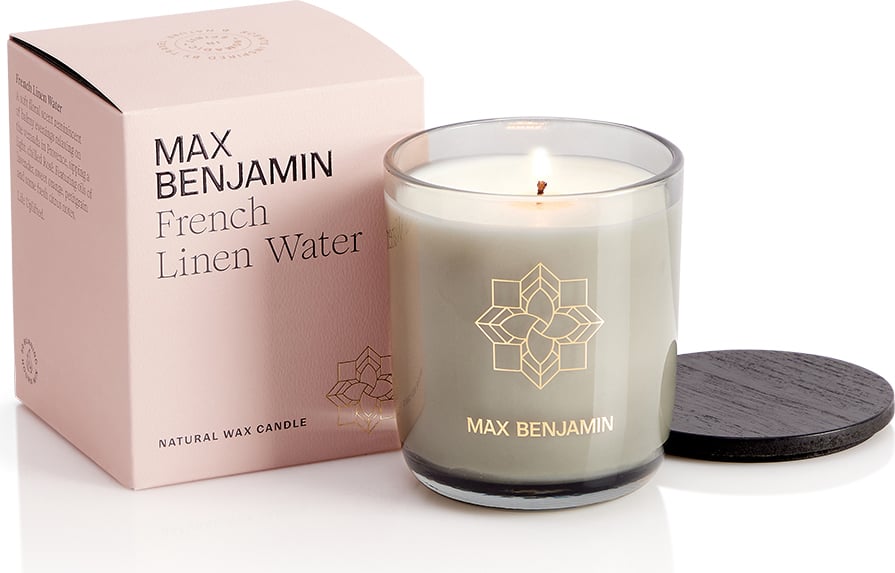 Świeca zapachowa Max Benjamin French Linen Water
