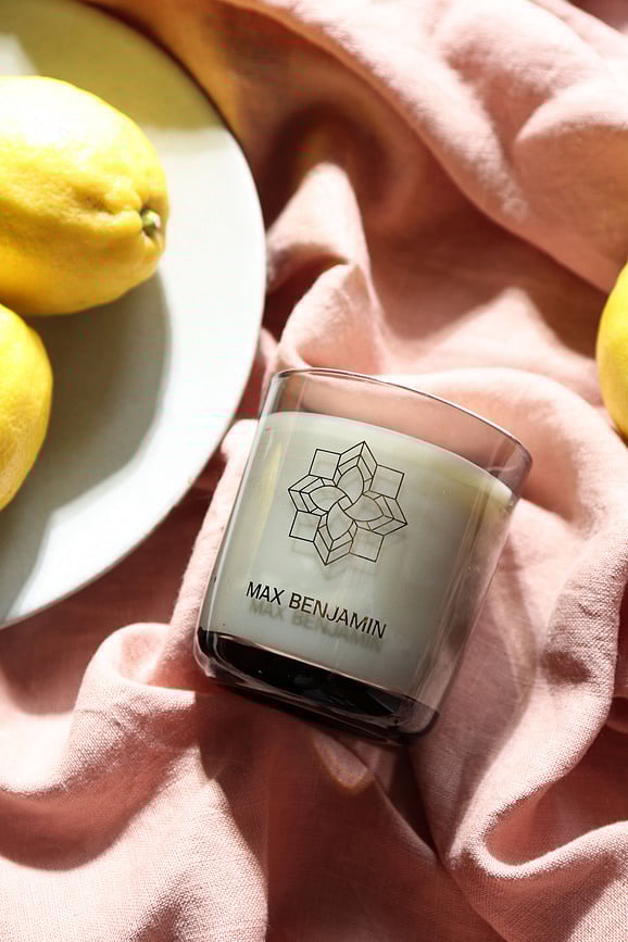 Vela aromática Max Benjamin, pimienta rosa