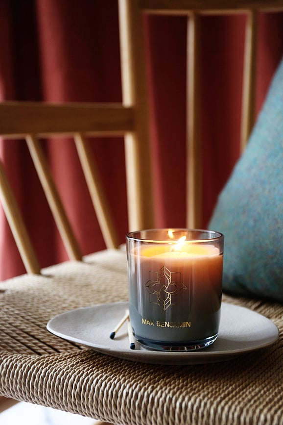 Vela aromática Max Benjamin, pimienta rosa