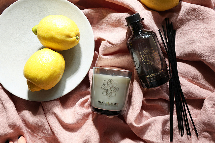 Vela aromática Max Benjamin, pimienta rosa