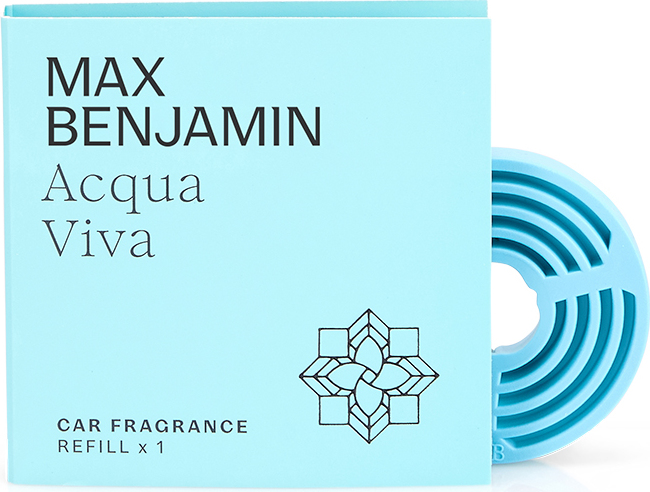 Wkład do odświeżacza do samochodu Max Benjamin Acqua Viva
