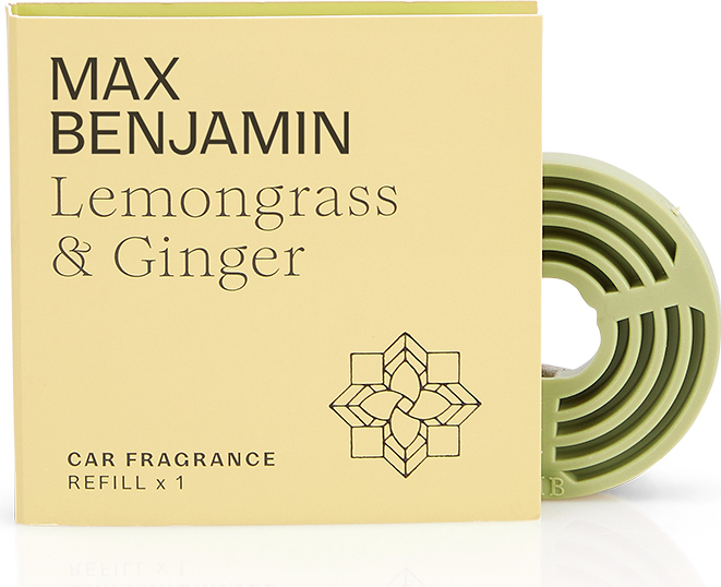 Wkład do odświeżacza do samochodu Max Benjamin Lemongrass and Ginger