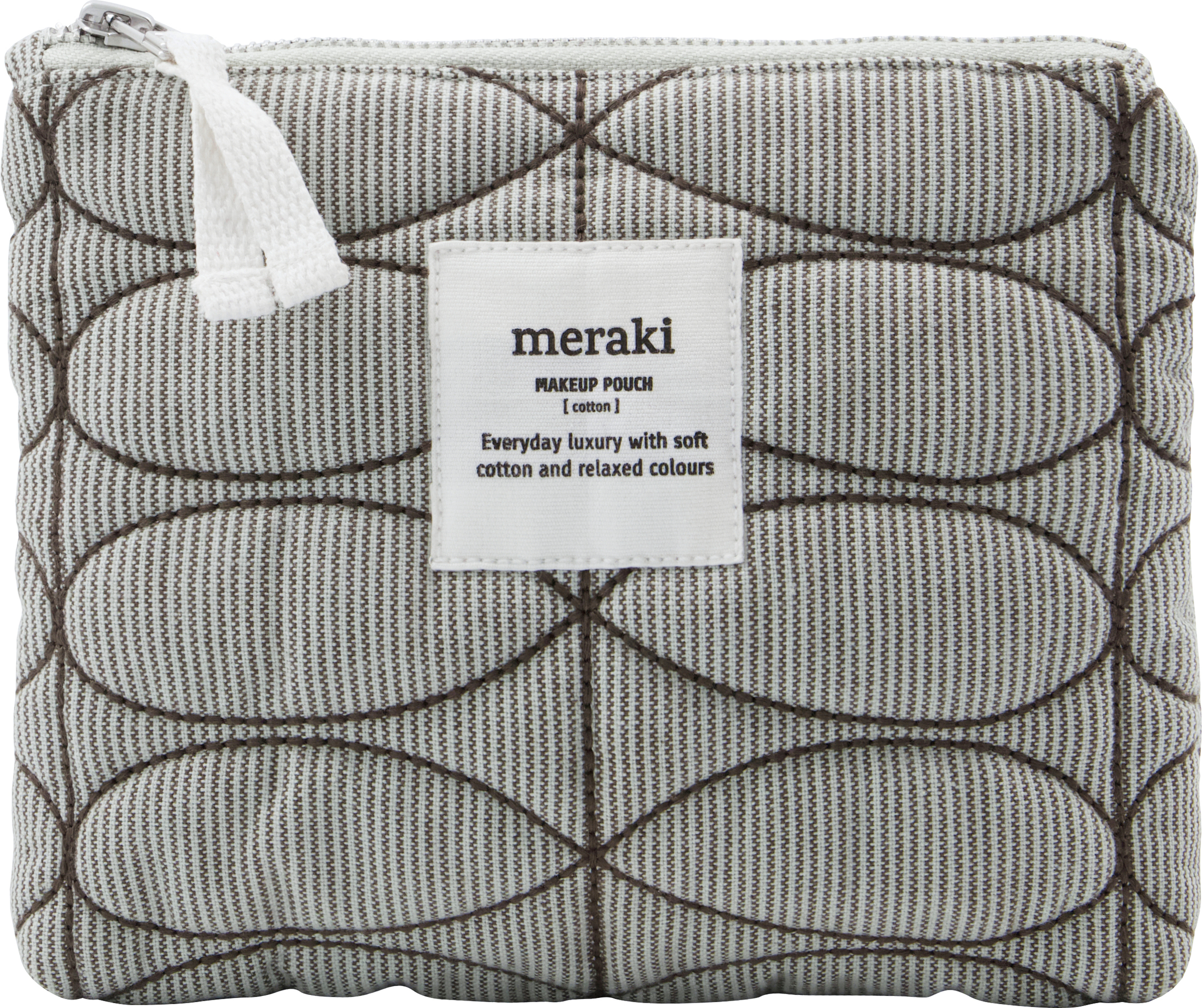 Kosmetyczka Mentha 19 cm szaro-zielona