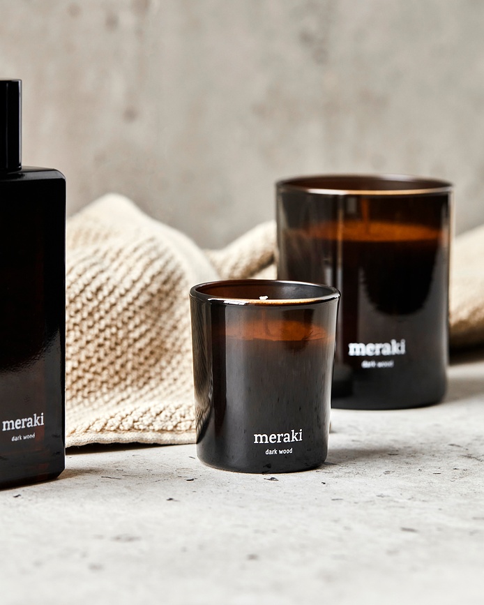 Meraki Κερί Αρωματικό Oud Leaf, μικρό