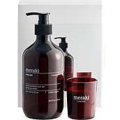 Meraki Hand soap and fragrance candle gift set 2 el.