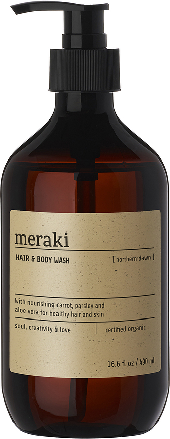 Meraki Northern Dawn Šampoon ja dušigeel 490 ml kaks-ühes