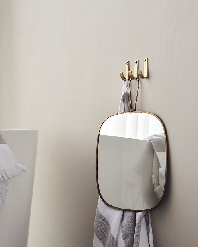 Thapsus Crochets Muraux, noirs, Lot de 3