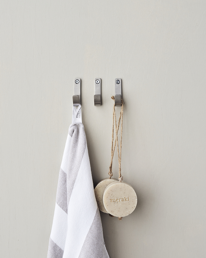 Thapsus Kljuke stenske, črne, 3 kosi