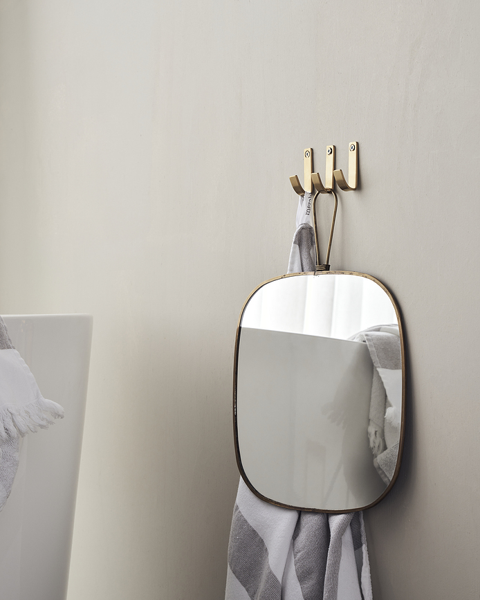 Thapsus Kljuke stenske, črne, 3 kosi