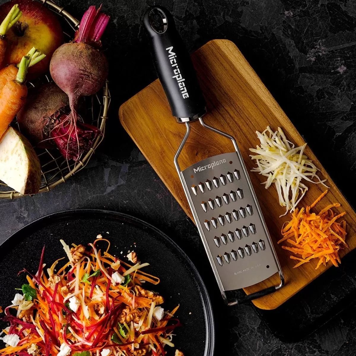 Gourmet Series Julienne Grater - Black