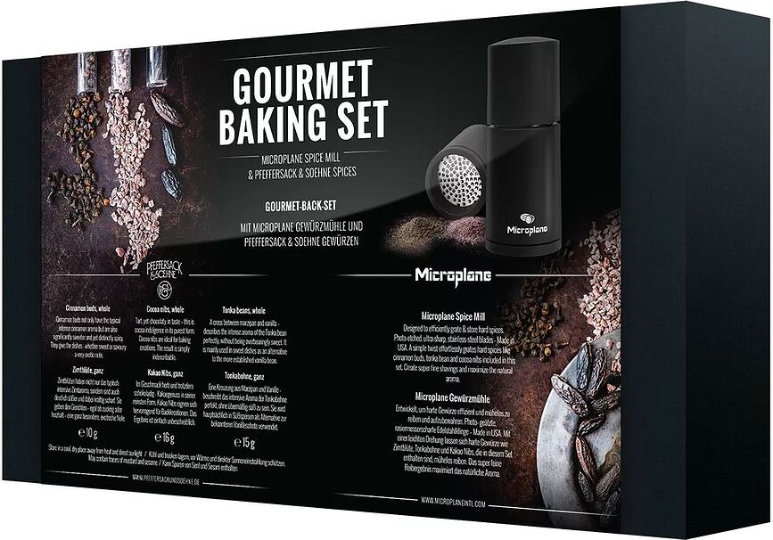 Gourmet Mlinac za Začine sa začinima za pečenje Set od 4 dijela