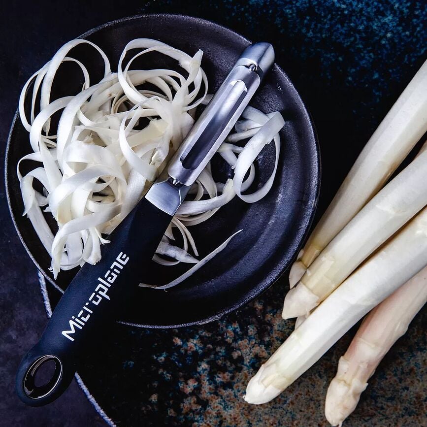 Pelador Profesional, para verduras y frutas, negro