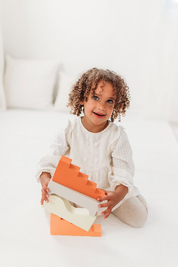 Bloques Puzzle Blocks, colores del cielo, 11 piezas