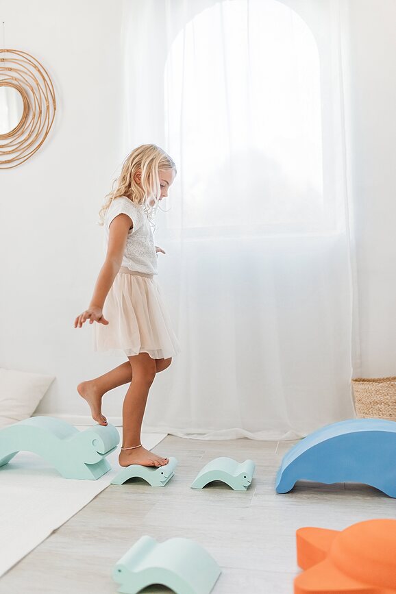 Juguete de motricidad Moes Sea Life, diseño tortugas, Set de 2 piezas