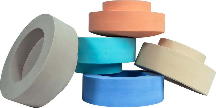 Juego de motricidad Rainbow Chair, tonos tierra, Set de 5 piezas