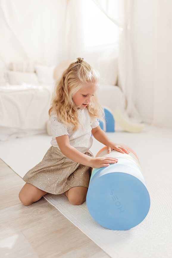 Juego de motricidad Rainbow Chair, tonos tierra, Set de 5 piezas