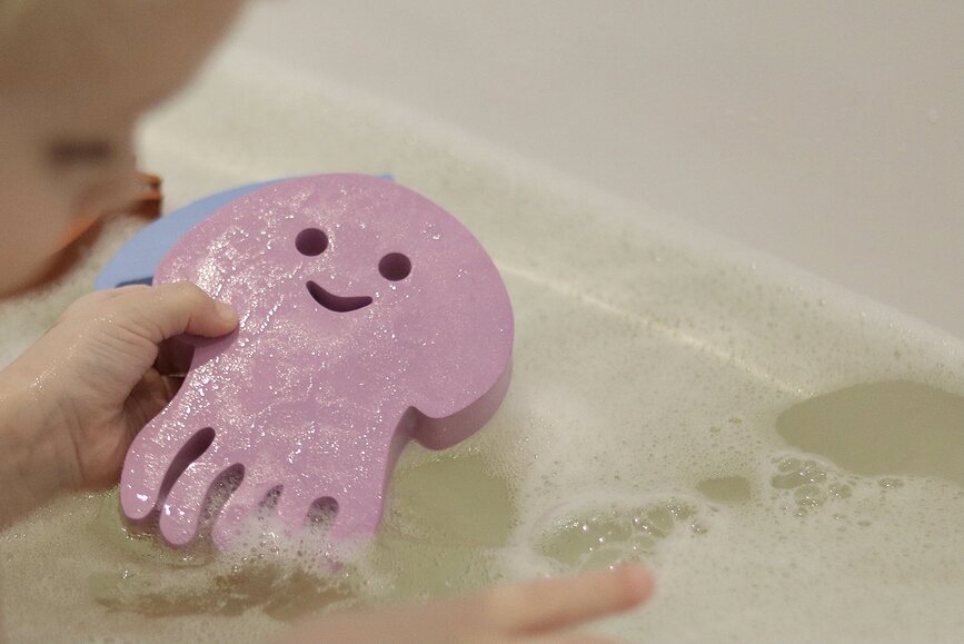 Juguetes de Baño Waterfun, pastel, Pack de 6