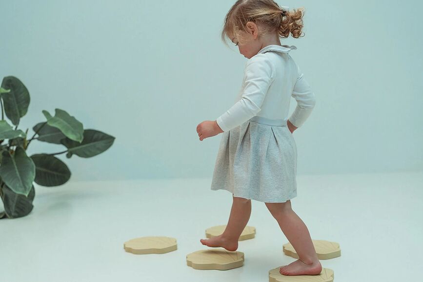 Stepping Jeu d'équilibre Coquillages, Lot de 5