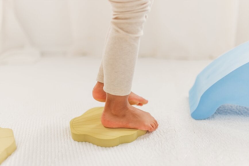 Stepping Jeu d'équilibre Coquillages, Lot de 5