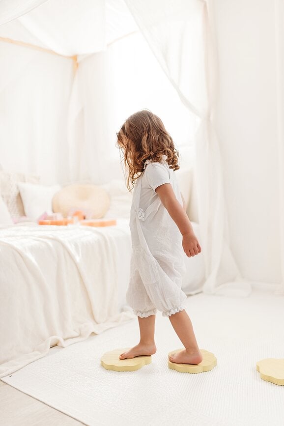 Stepping Jeu d'équilibre Coquillages, Lot de 5