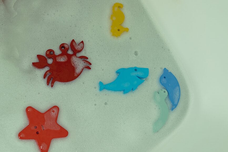 Waterfun Igrače za kopanje, pastelne, 6 kosov