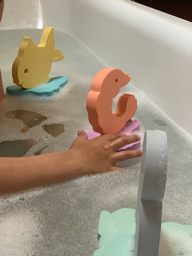 Waterfun Igračke za kupanje pastelne 6 kom.