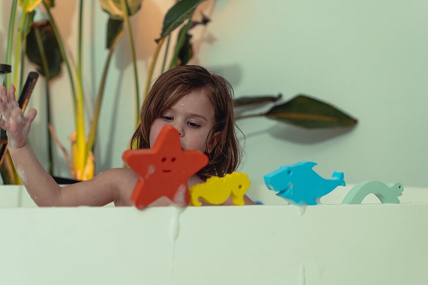 Waterfun Igračke za kupanje pastelne 6 kom.