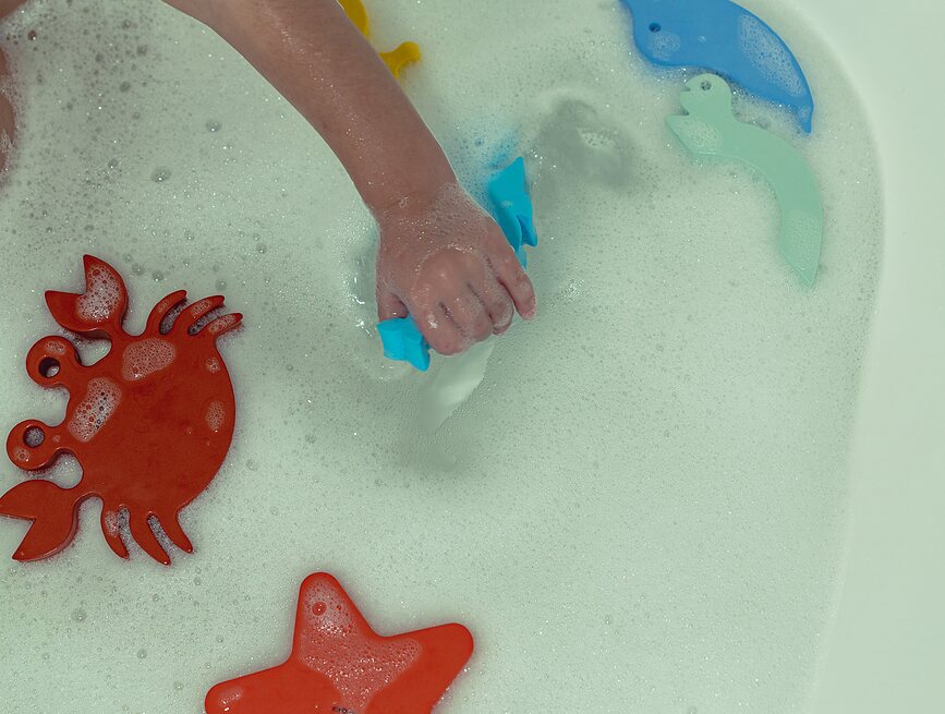 Waterfun Jouets de Bain, pastels, Lot de 6