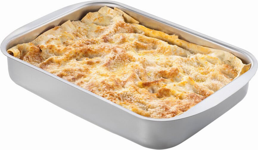 Al Forno Plat à Four 19 x 25 cm, acier inoxydable