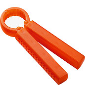 Twisty Bottle opener orange