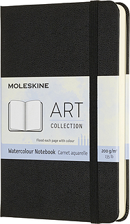 Akvareļu skiču burtnīca Moleskine Art Watercolor 200 g/m² ciets vāks