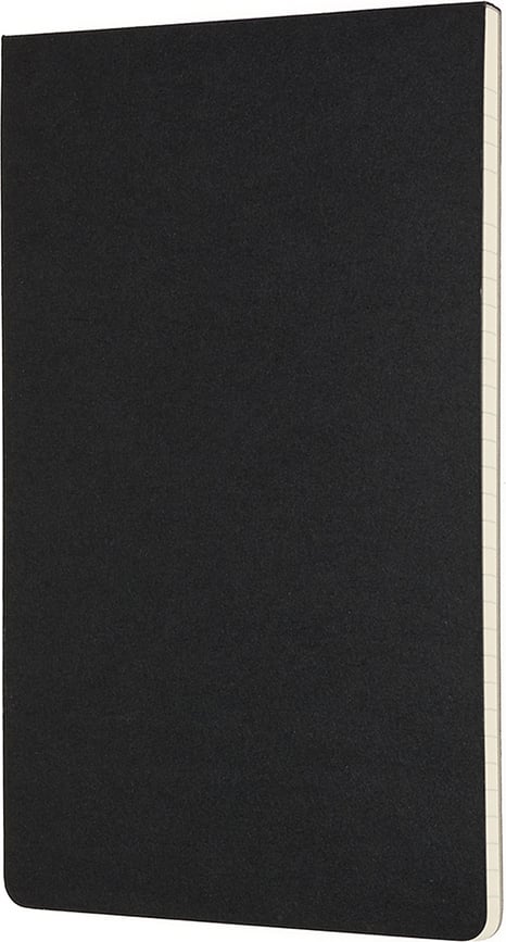 Bloc de notas de tapa blanda Moleskine Pro Pad L, negro