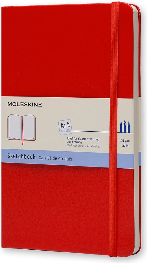 Блокнот Moleskine Art Plus Sketchbook L, тверда обкладинка
