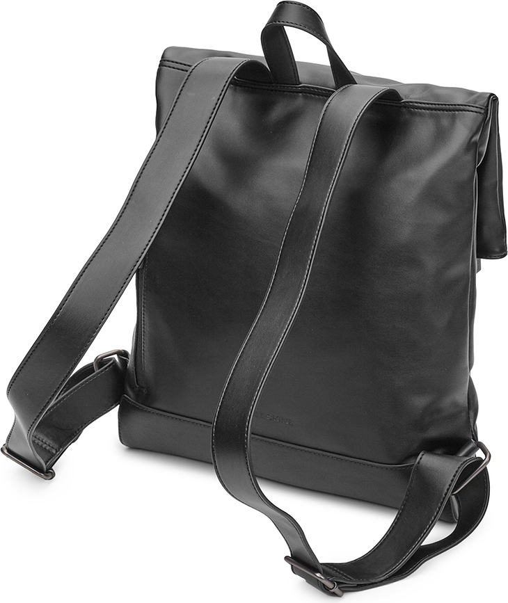 Classic Foldover Sac à Dos, noir