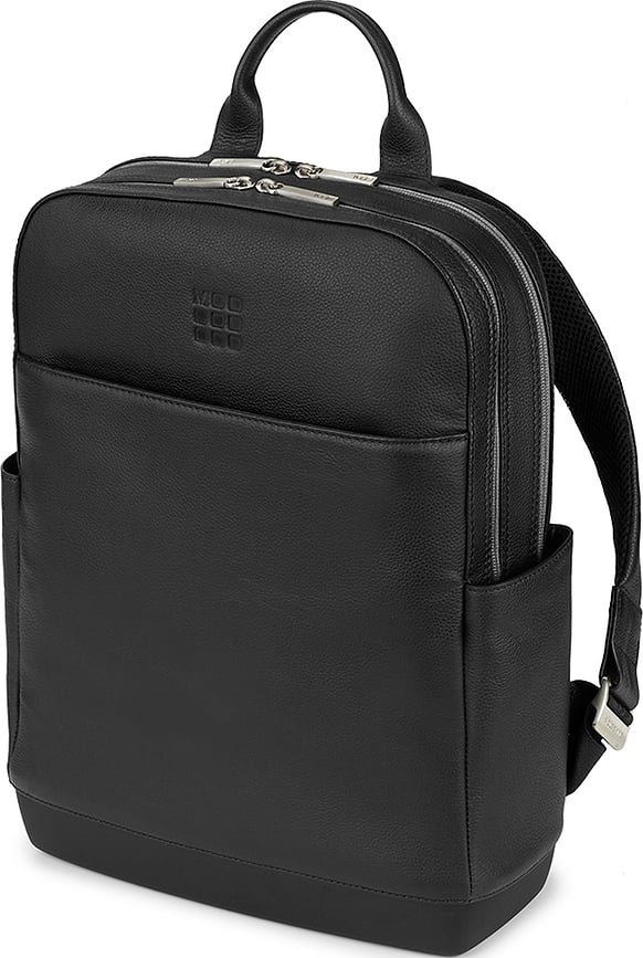 Classic Pro Laptop backpack black leather