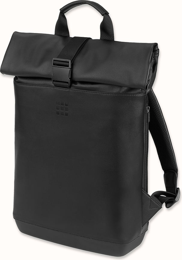 Classic Rolltop Rucksack schwarz