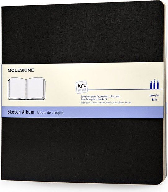 Cuaderno de Bocetos Moleskine, tapa blanda
