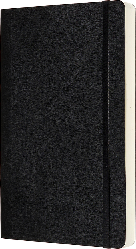 Cuaderno de puntos Moleskine Classic L, 400 páginas, tapa blanda, negro