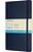Cuaderno de puntos Moleskine, tamaño L, 192 páginas, azul zafiro, tapa blanda