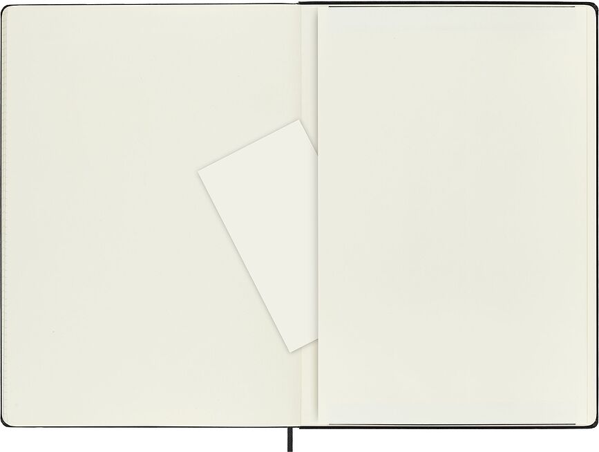 Cuaderno de tapa dura Moleskine Classic, cuadriculado, A4, 192 páginas, negro